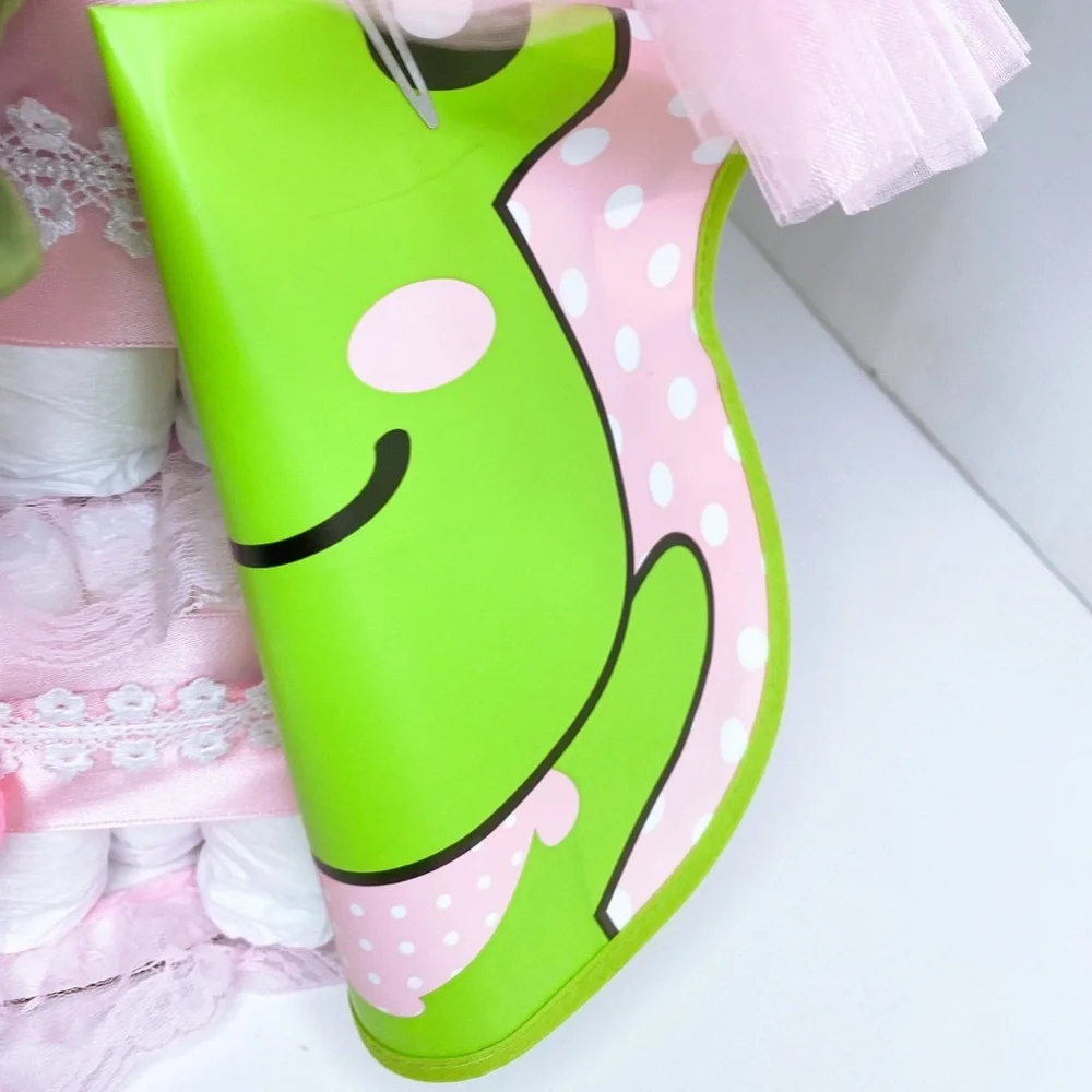 Frog Diaper Cake
